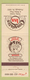 Matchbook Cover - Crossgates Inn Pittsburgh PA