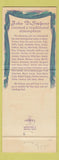 Matchbook Cover - Di Stefano's Victor Cafe Philadelphia PA