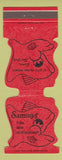 Matchbook Cover - Sammys Fish Box Restaurant Bronx NY