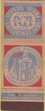 Matchbook Cover - Pragae Praugue? Vivat Congressus Studiosorium