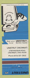 Matchbook Cover - Unistrut Cincinnati OH