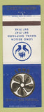 Matchbook Cover - Long Beach Naval Shipyard Credit Union CA