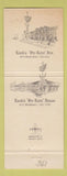 Matchbook Cover - Look's Depot Restaurant Houston TX