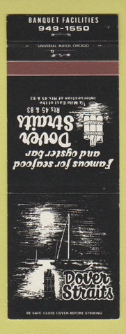 Matchbook Cover - Dover Straights Dover Inn Mount Prospect IL