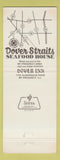Matchbook Cover - Dover Straights Dover Inn Mount Prospect IL