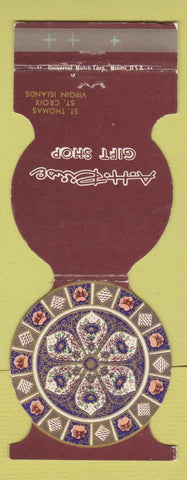 Matchbook Cover - AH Riise Gift Shop ST Thomas St Croix Virgin Islands WEAR