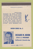 Matchbook Cover - Richard Nixon President RMS Golf 40 Strike