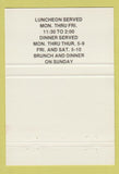 Matchbook Cover - Athol Steak House MA 40 Strike