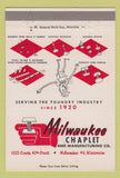 Matchbook Cover - Milwaukee Chaplet WI 40 Strike