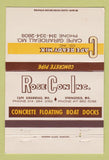 Matchbook Cover Cape Ready Mix Concrete Cape Girardeau MO Springfield 40 Strike