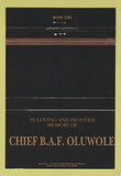Matchbook Cover - Chief BAF Oluwole 40 Strike