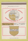 Matchbook Cover - Army Air Force Exchange Service San Francisco CA 40 Strike