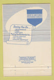 Matchbook Cover - Army Air Force Exchange Service San Francisco CA 40 Strike