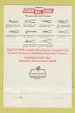 Matchbook Cover - Channel Lock Tools Tobey Hardware Freeport TX 40 Strike