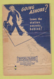 Matchbook Cover - US Naval Air Station Blimp WORN 40 Strike