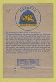 Matchbook Cover - Las Vegas Army Air Field NV Horned Toad 40 Strike