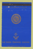 Matchbook Cover - US Naval Training Station WEAR 40 Strike