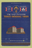 Matchbook Cover - Naval Training School Hotel Somerset Boston MA 40 Strike