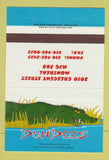 Matchbook Cover - Dundees Montreal QC 40 Strike