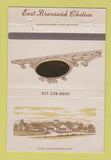 Matchbook Cover - East Brunswick Chateau NJ 40 Strike
