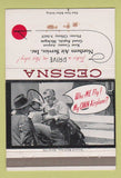 Matchbook Cover - Cessna Airplanes Northern Air Grand Rapids MI WEAR 40 Strike