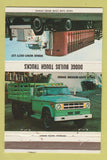 Matchbook Cover - Dodge Trucks Oakman Clarksdale MS 40 Strike