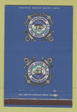 Matchbook Cover - US Coast Guard Station Manhattan Beach postcard 40 Strike