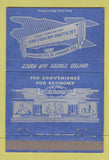 Matchbook Cover - US Air Force Lackland Air Force Base San Antonio TX 40 Strike