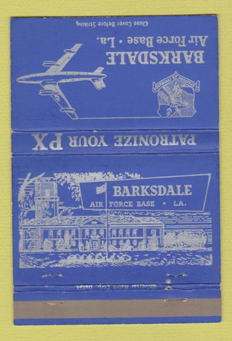 Matchbook Cover - Barksdale Air Force Base LA PX 40 Strike