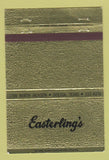 Matchbook Cover - Easterling's Odessa TX 40 Strike