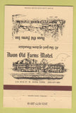 Matchbook Cover - Avon Old Farms Inn CT #2 40 Strike