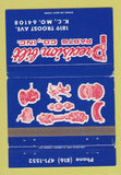 Matchbook Cover - Precision Bilt Parts Kansas City MO 40 Strike