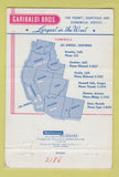 Matchbook Cover - Garibaldi Bros Trucking Maywood CA 40 Strike
