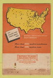 Matchbook Cover - Allied Van Lines Trucking Red Ball Oklahoma City OK 40 Strike