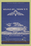 Matchbook Cover - US Naval Air Station Blimp 40 Strike