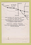 Matchbook Cover - Le Club Roberts Country Manor West Portal NJ 40 Strike