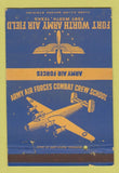 Matchbook Cover - Fort Worth Army Air Field TX WEAR 40 Strike