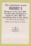 Matchbook Cover - Trail Boss Western Clothes Eufaula AL 40 Strike
