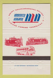 Matchbook Cover - Insurance Association United Transportation 40 Strike