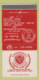 Matchbook Cover - Narragansett Lumber Company Warwick RI 30 Strike