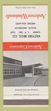 Matchbook Cover - Andersen Windows Kryske Bros Lumber Waltz MI 30 Strike