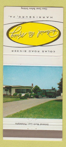 Matchbook Cover - Daniel King Harrisburg PA Paving 30 Strike