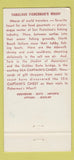 Matchbook Cover - Sea Captain's Chest San Francisco CA 30 Strike