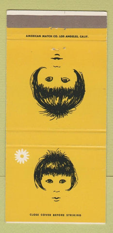 Matchbook Cover - Valerie Salon? Honolulu Hawaii Los Angeles CA 30 Strike