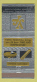 Matchbook Cover - York Federal Savings PA WEAR 30 Strike