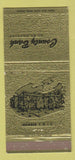Matchbook Cover - County Bank St Charles MO 30 Strike