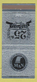 Matchbook Cover - Michigan Avenue National Bank Chicago IL 1971 30 Strike