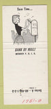 Matchbook Cover - American National Bank Brunswick GA 30 Strike