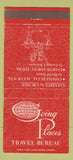 Matchbook Cover - Going Places Travel Agency Birmingham AL 30 Strike