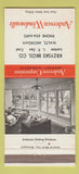 Matchbook Cover - Andersen Windows Kryske Bros Lumber Waltz MI 30 Strike